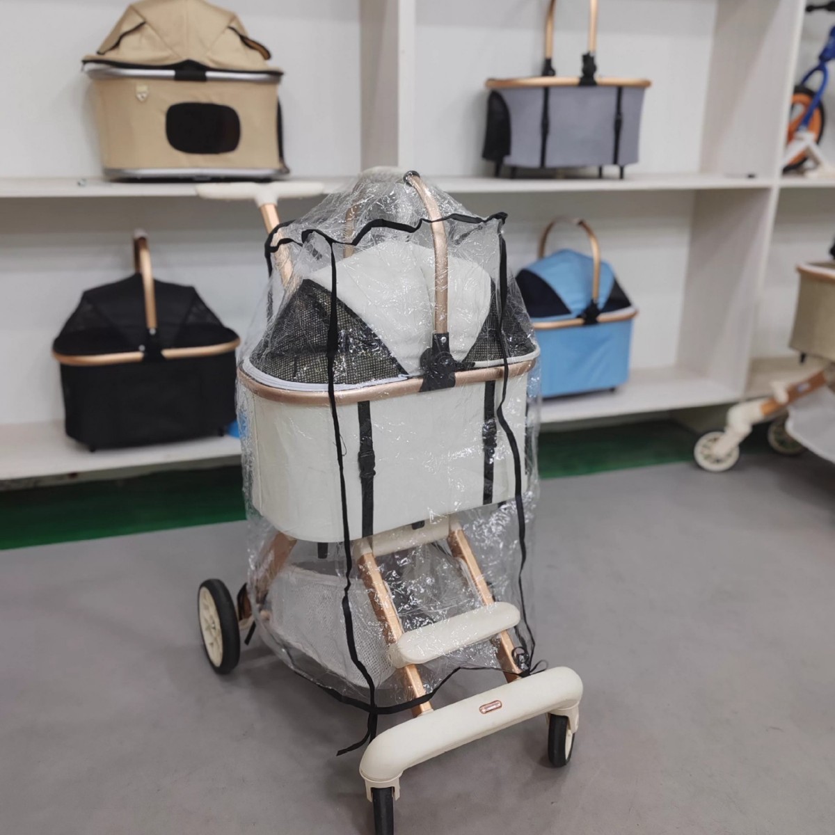 Stroller Rain Cover - غطاء عالمي مقاوم للمطر لعربة الحيوانات