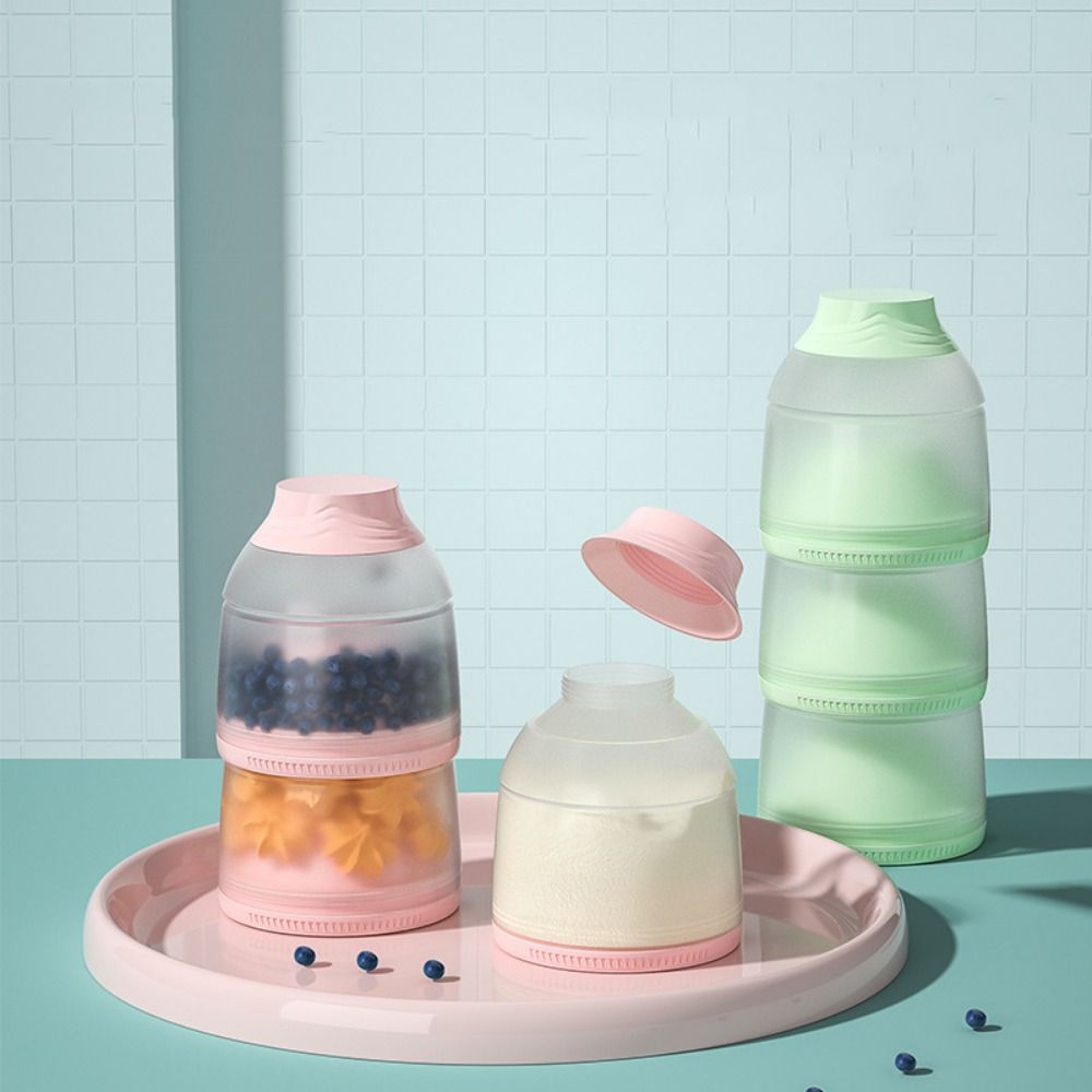 Baby Products Distributor - صندوق حليب الأطفال ثلاثي الطبقات بسعة