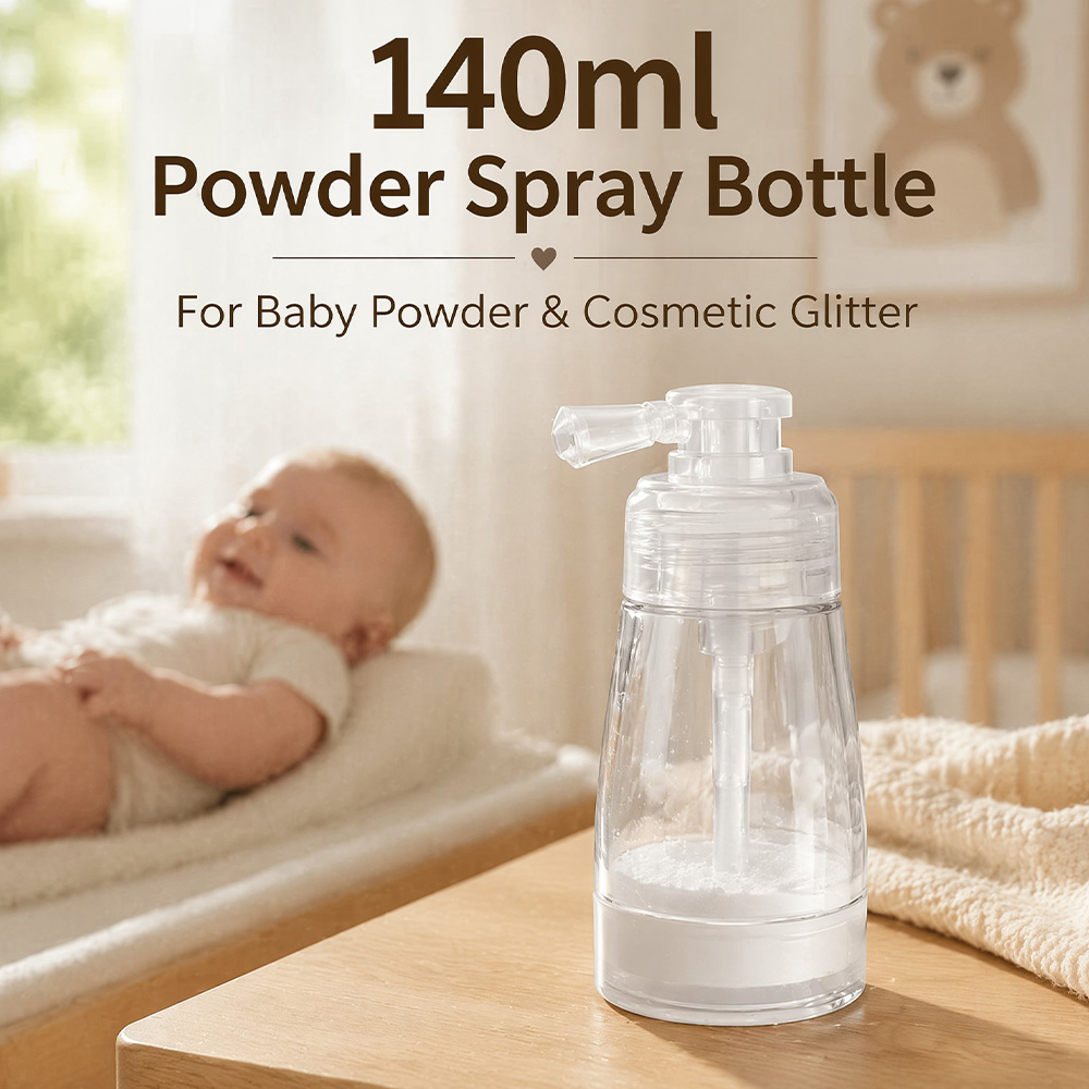 Baby Products Distributor - زجاجة رش مسحوق جاف بسعة 140