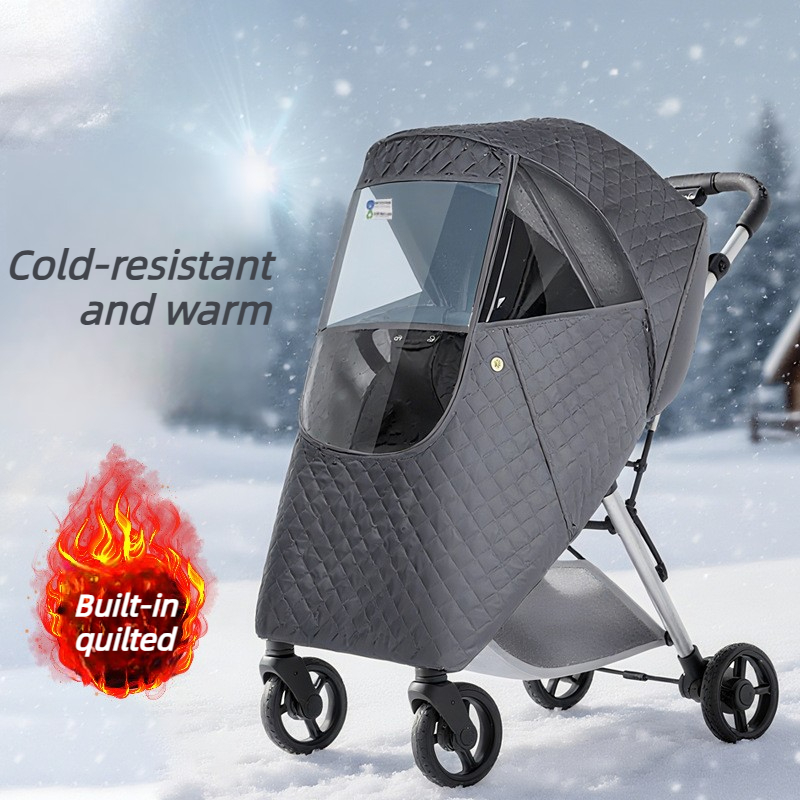 Stroller Rain Cover - غطاء واقي من المطر لعربة الأطفال،