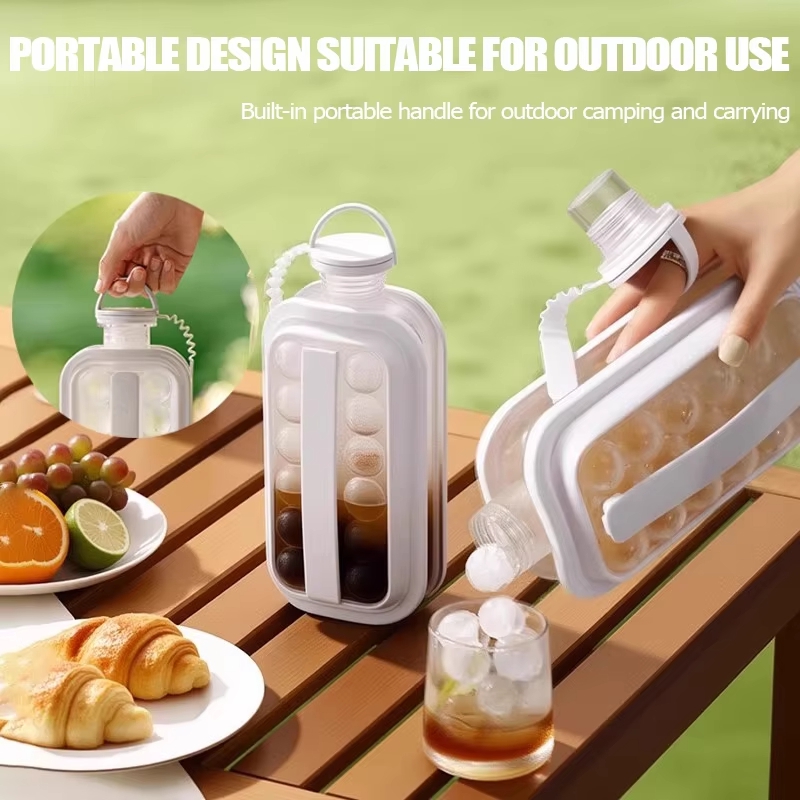Portable Bottle Warmer - قالب صنع مكعبات الثلج 2 في