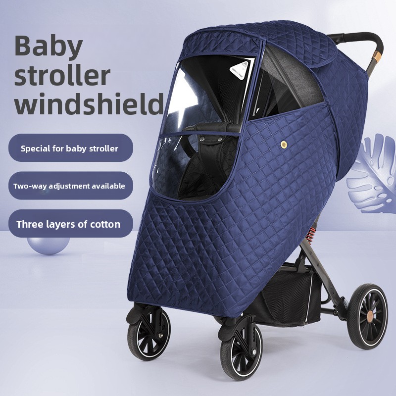Stroller Rain Cover - غطاء مطر عالمي لعربة الأطفال: درع