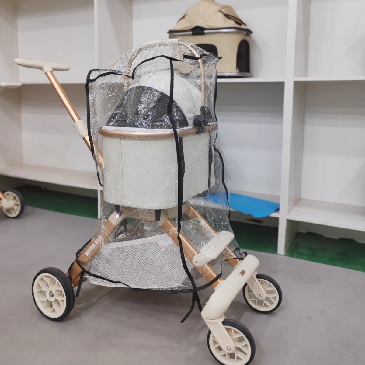 غطاء عالمي مقاوم للمطر لعربة ا - مراجعة Stroller Rain Cover وسعره