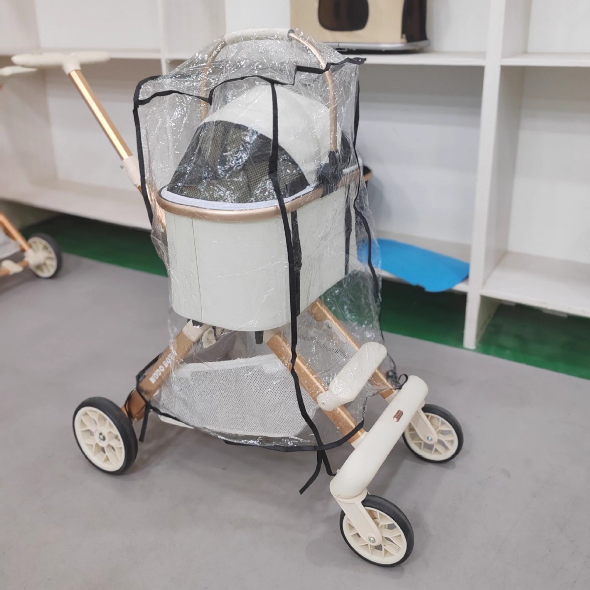 غطاء عالمي مقاوم للمطر لعربة ا - مراجعة Stroller Rain Cover وسعره