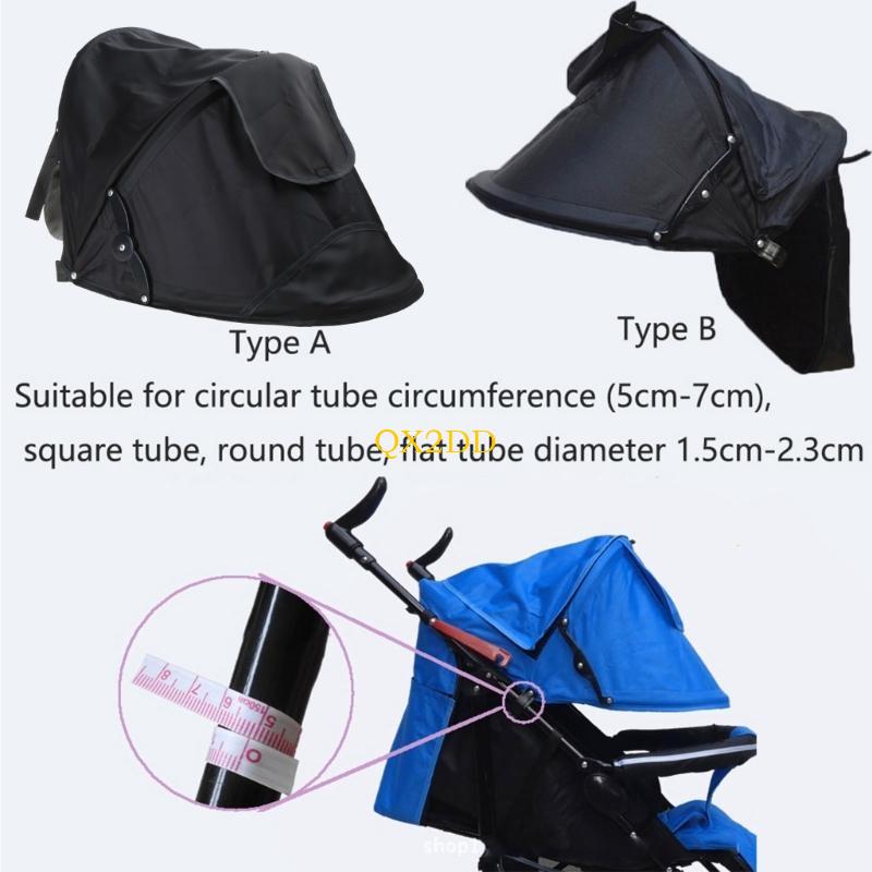 QX2D الشمس واقية عربات الأطفال - مراجعة Stroller Rain Cover وسعره