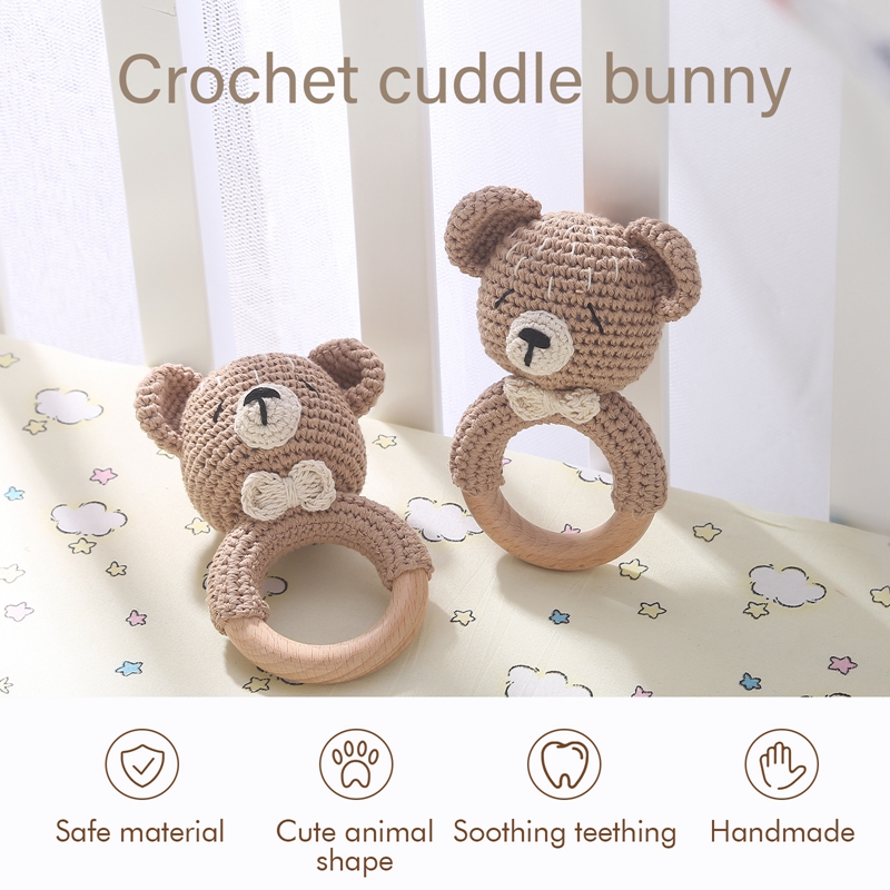 1 قطعة الكروشيه الحيوان الدب د - مراجعة Baby Products Pictures وسعره