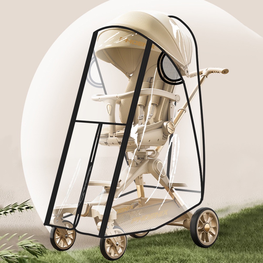 عربات أطفال شفافة غطاء مقاوم ل - مراجعة Stroller Rain Cover وسعره
