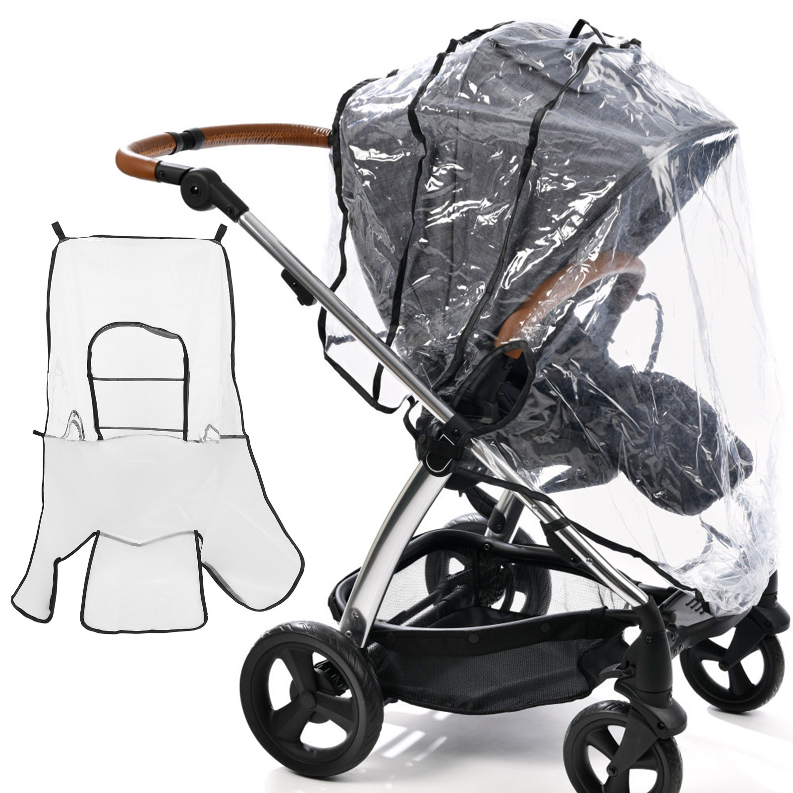 غطاء عربة الأطفال المقاوم للري - مراجعة Stroller Rain Cover وسعره