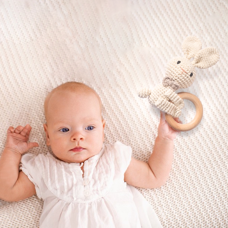 1 قطعة الحيوان الكروشيه الأرنب - مراجعة Baby Products Pictures وسعره