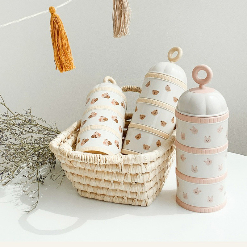 لطيف الدب الحليب مسحوق صندوق ا - مراجعة Baby Products Distributor وسعره