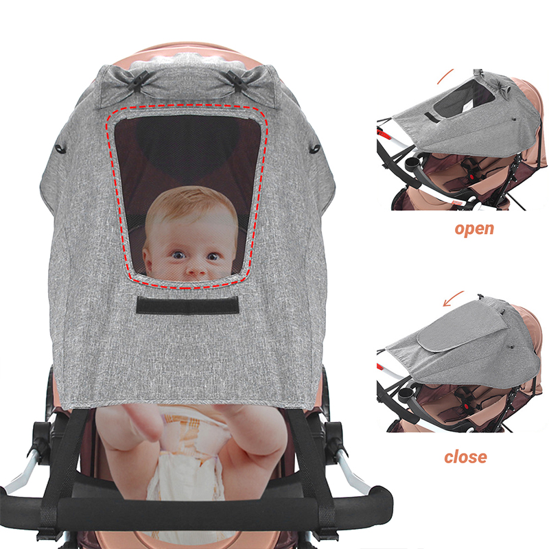 عربة أطفال عالمية مقاومة للريا - مراجعة Stroller Rain Cover وسعره