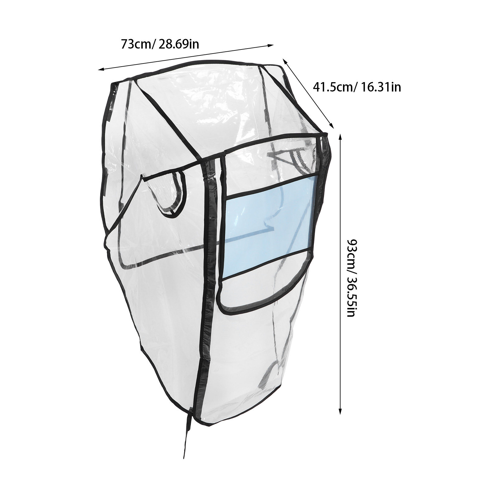 غطاء عربة أطفال شفاف مقاوم للم - مراجعة Stroller Rain Cover وسعره
