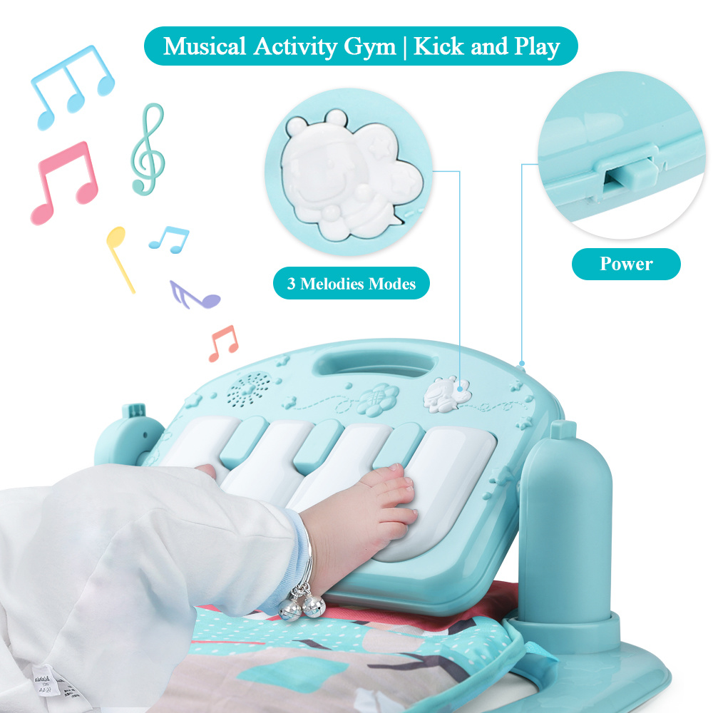 طفل تلعب حصيرة مع لوحة مفاتيح  - مراجعة Baby Products Pictures وسعره