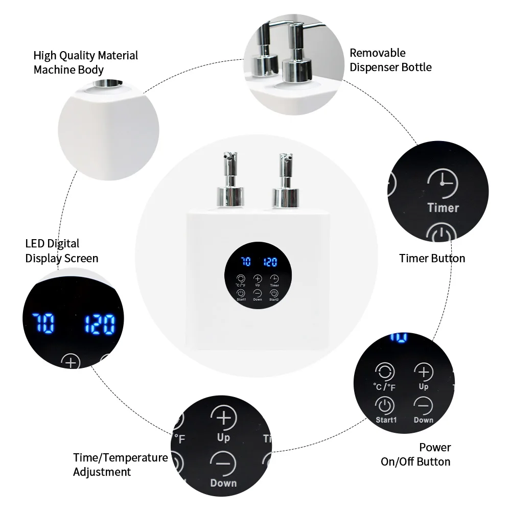 زجاجة مزدوجة سخان الزيت العطري - مراجعة Baby Products Distributor وسعره