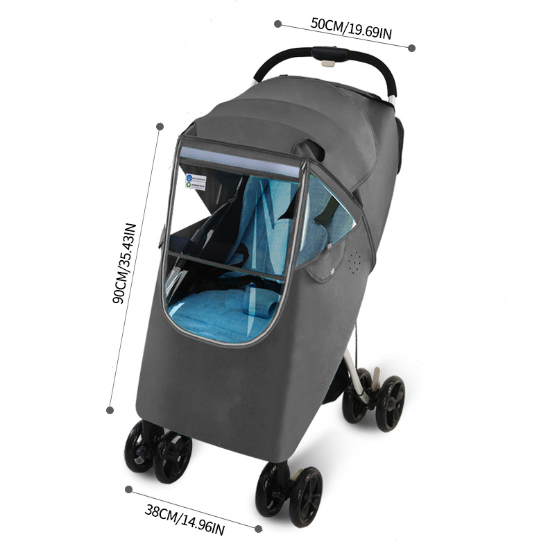 غطاء واقي من المطر لعربة الأطف - مراجعة Stroller Rain Cover وسعره