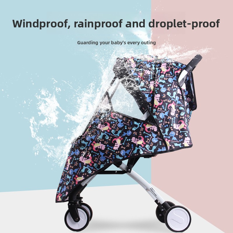 غطاء واقي عالمي لعربة الأطفال  - مراجعة Stroller Rain Cover وسعره